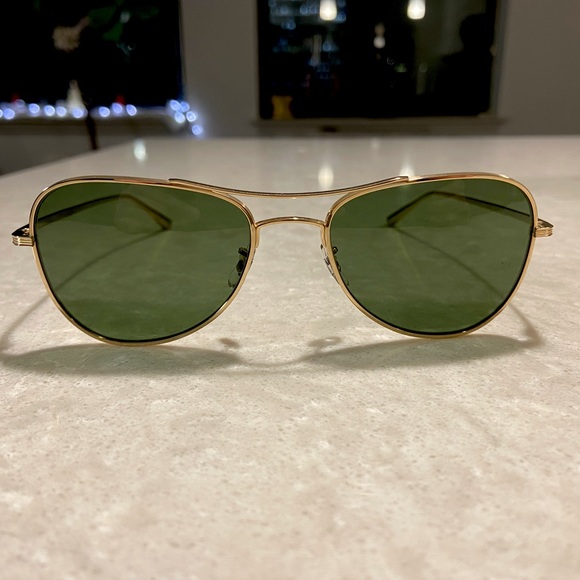 Oliver Peoples x The Row aviator sunglasses